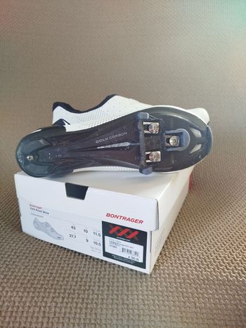 Used Bontrager Zapatillas de ciclismo blanco 2024 bike — image 5 of 6