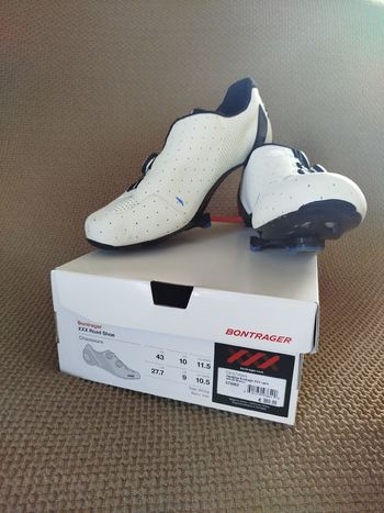 Used Bontrager Zapatillas de ciclismo blanco 2024 bike — image 2 of 6