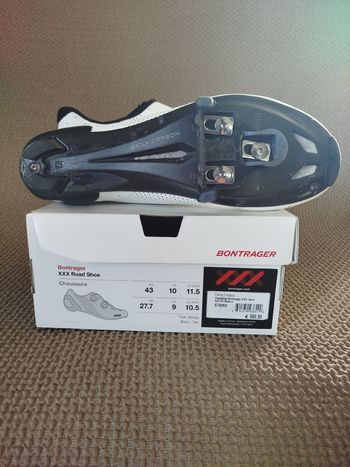 Used Bontrager Zapatillas de ciclismo blanco 2024 bike — image 6 of 6