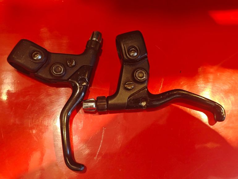 Used Shimano SLR Cantilever Brake Lever 1992 bike — image 2 of 2