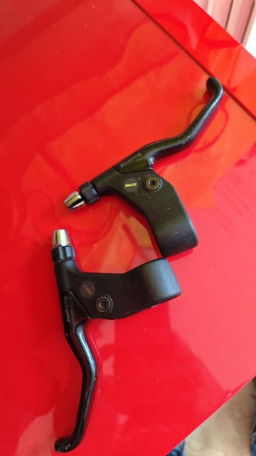 Used Shimano SLR Cantilever Brake Lever 1992 Brakes