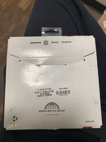 Used Sram X-Sync 11spd Chainring 38t 2023 bike — image 2 of 2