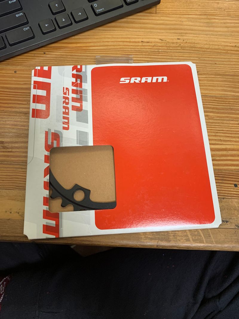 Used Sram Red Yaw 34t 10spd 110mm Chainring 2019 Drivetrain & Pedals