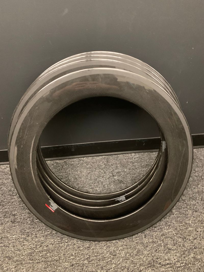 Used Custom 88mm Carbon Rims Wheels