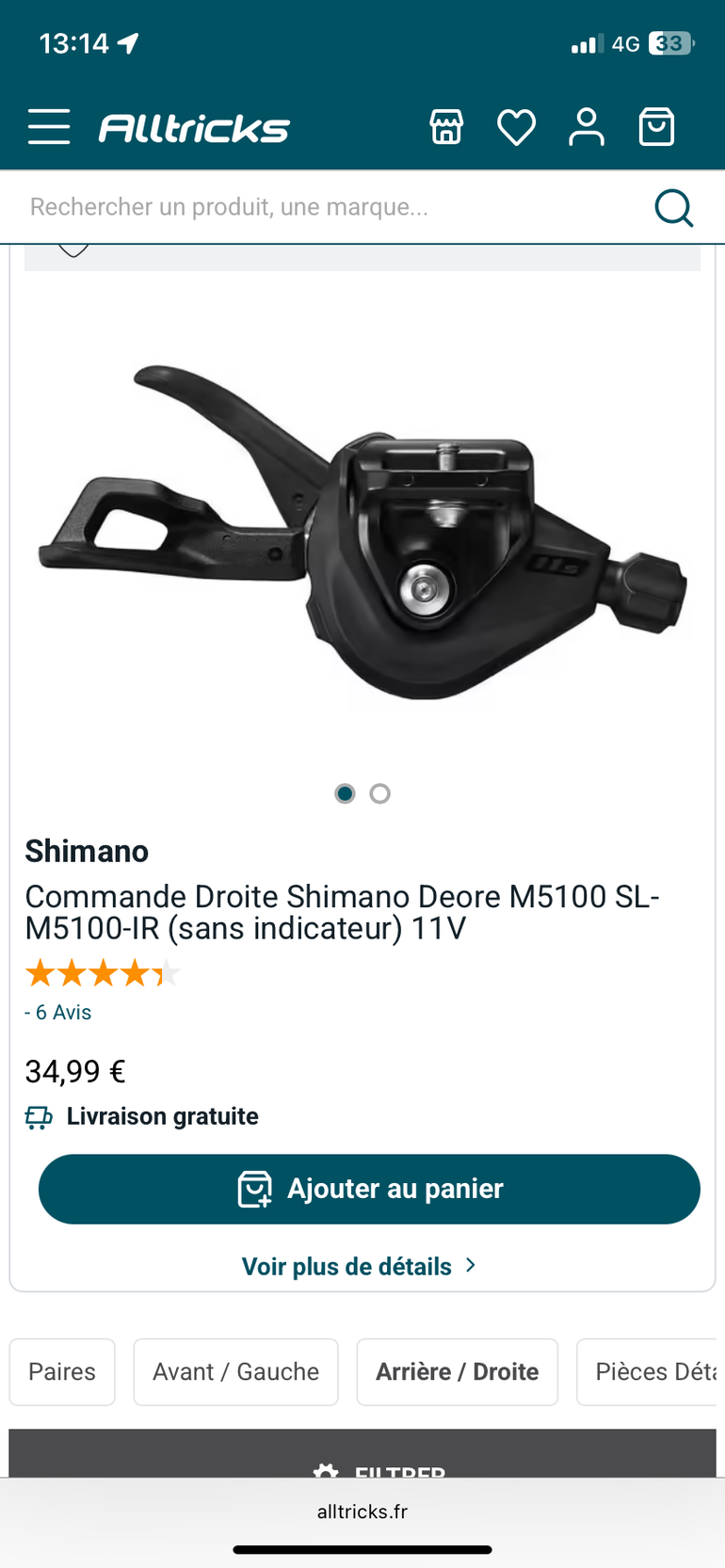Used Shimano Deore M5100 i-spec 2026 bike — image 5 of 5