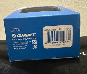 Brugt Giant Ridesense Speed Cadence Sensor Bluetooth ANT+ BLE Bike Computer bike — billede 2 af 2