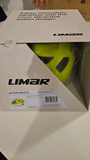 Used Limar action maloja matt lime black bike — image 5 of 5