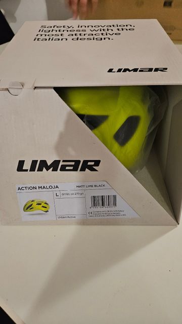 Brugt Limar action maloja matt lime black bike — billede 5 af 5