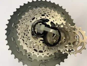 Used Shimano XT CS-M8000 11-46 Cassette bike