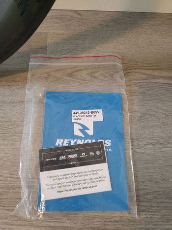 Reynolds Black Label 46 Expert DB Carbon Wheels 1430 gr bike d'occasion — image 6 sur 16