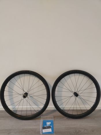 Used Reynolds Black Label 46 Expert DB Carbon Wheels 1430 gr bike