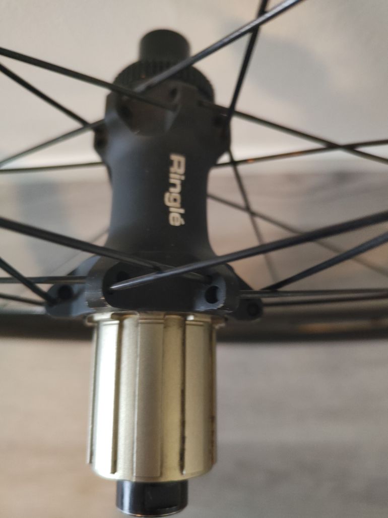 Reynolds Black Label 46 Expert DB Carbon Wheels 1430 gr bike d'occasion — image 4 sur 16