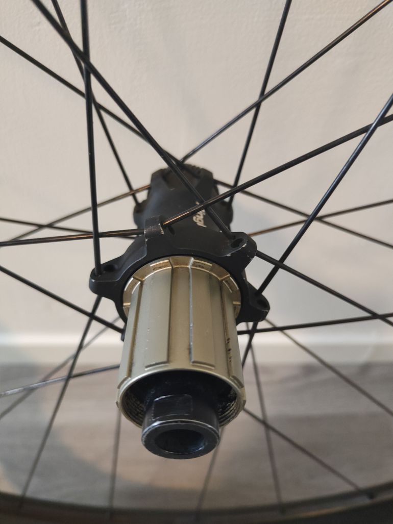 Reynolds Black Label 46 Expert DB Carbon Wheels 1430 gr bike d'occasion — image 7 sur 16