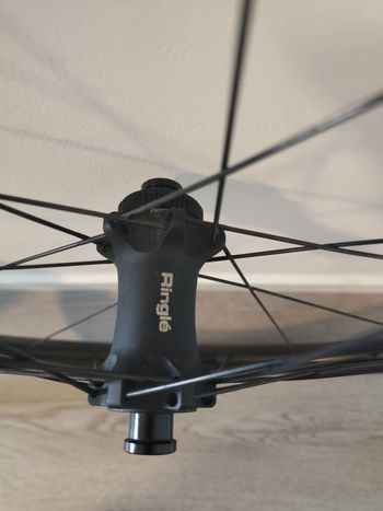 Reynolds Black Label 46 Expert DB Carbon Wheels 1430 gr bike d'occasion — image 12 sur 16