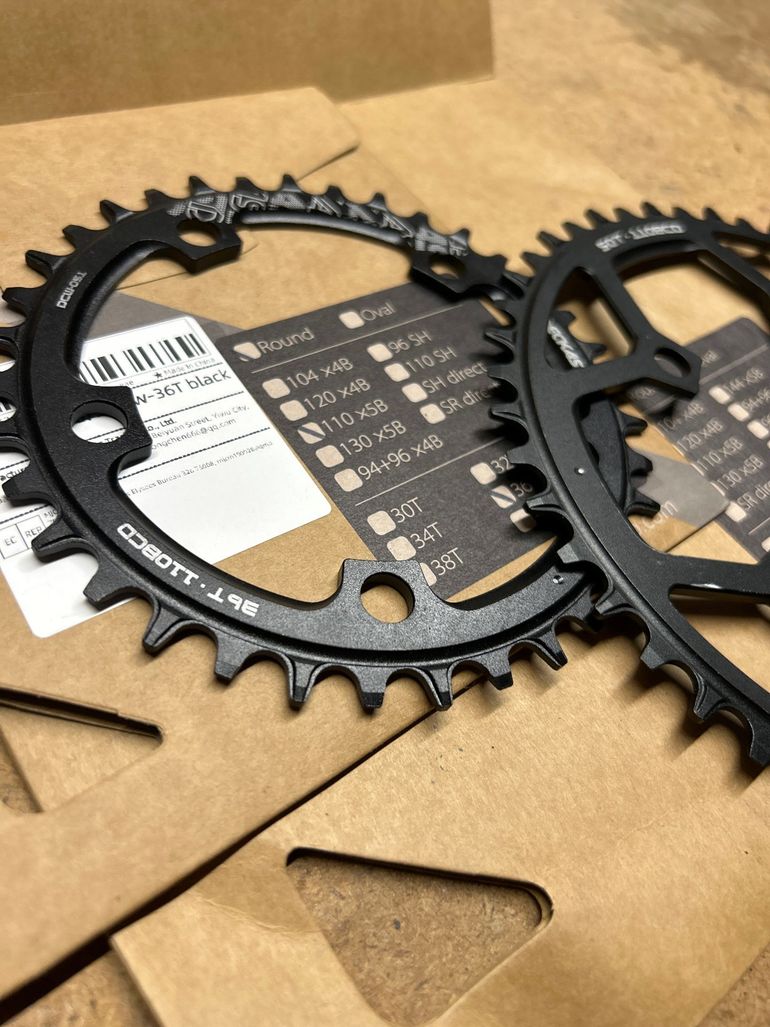 Used DECKAS corone guarnitura 50T 36T corsa strada 2025 bike — image 2 of 2