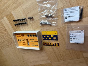 S-Parts, Titanium planet, Ti-Master, Titanium Screws