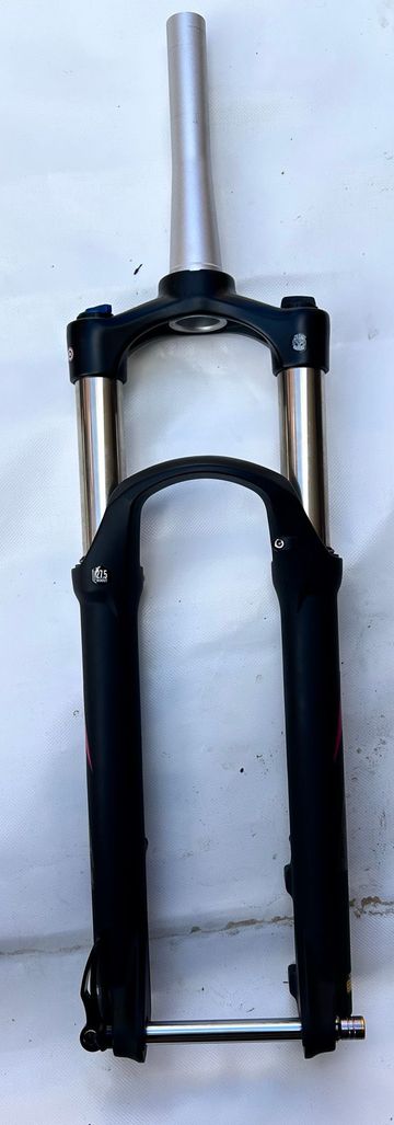 Używany Sr Suntour TI00031107;SF18-XCR34-DS-COIL-BOOST-LO-R-15QLC32-110 27.5 CTS 272/0 F/C:YS727 8GN028 BR AL 120;2018/1/12 2022 Fork