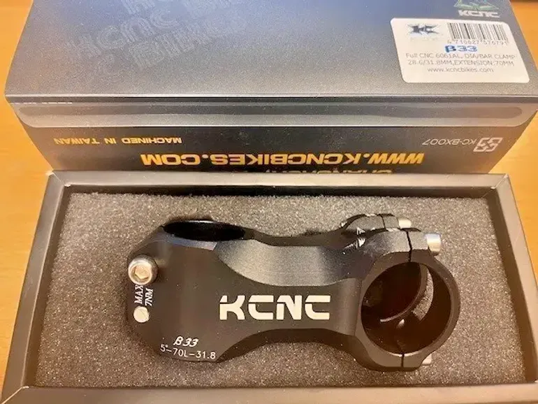Used Kcnc 6061AL Stem 70mm 31.8mm bike — image 2 of 2
