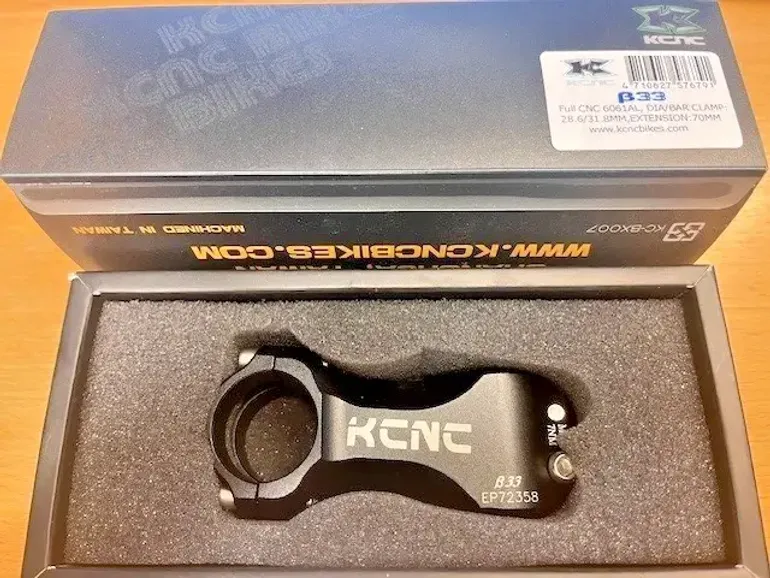 Used Kcnc 6061AL Stem 70mm 31.8mm bike — image 1 of 2