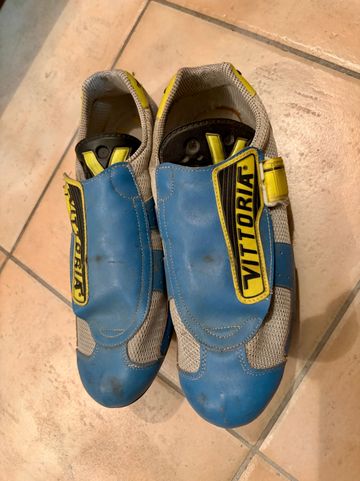 Brugt Vittoria Velcro Vintage Cycling Shoes