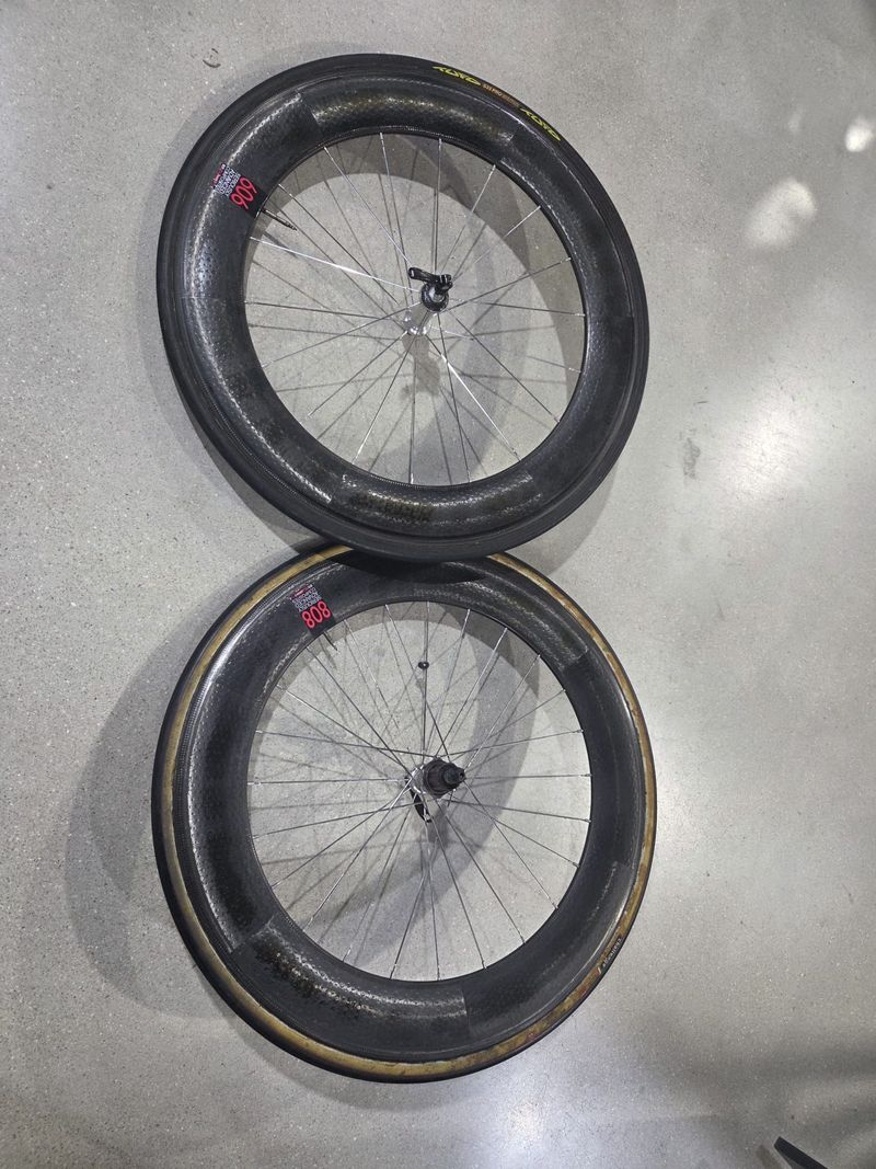 Used Zipp 808 TUBULAR TRASERA-606 DELANTERA Wheels