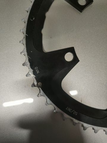 Brugt Fsa Super Road Chainring 52T 110 BCD bike — billede 2 af 3