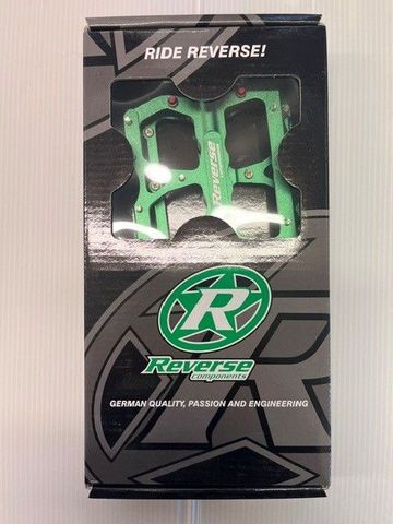 Gebrauchtes Reverse Components Escape Flat Pedals verde bike — Bild 2 von 2