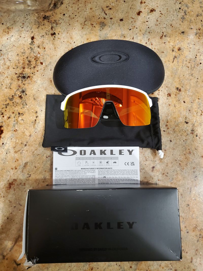 Used Oakley Sutro Lite Sunglasses Cycling Accessories