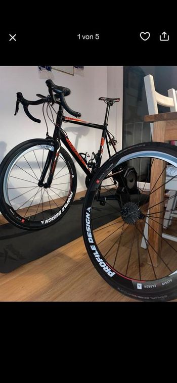 Profile Design, Carbon Laufradsatz clincher