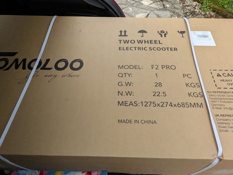 Używany Tomoloo F2 PRO 2022 bike — zdjęcie 6 z 10
