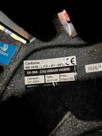 Used OZE Casque de glisse urbain à visière noir 2024 bike — image 10 of 15