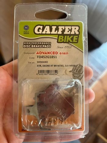 Used Galfer Brake Pads 2026 bike