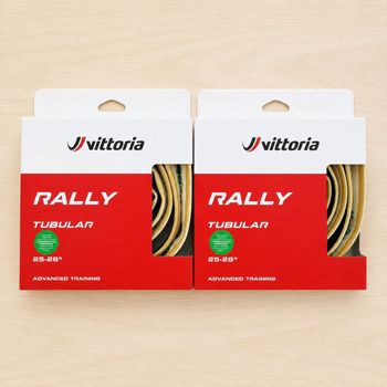 Vittoria, Pack 2 Pneus Rally 25-622 700x25C Tubular
