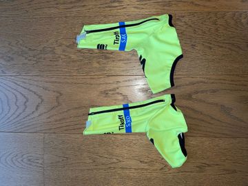 Używany Sportful Tinkoff-Saxo Aero Shoe Covers Neon Yellow Cycling Clothing