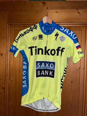 Used Sportful Tinkoff-Saxo Cycling Jersey Size M Cycling Clothing