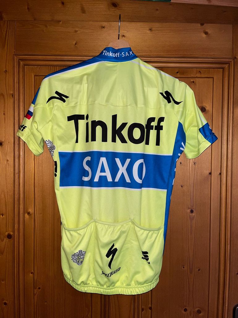 Used Sportful Tinkoff-Saxo Cycling Jersey Size M bike — image 2 of 2