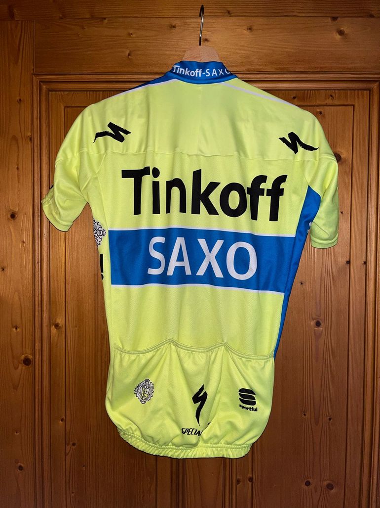 Used Sportful Tinkoff-Saxo Cycling Jersey Size M bike — image 2 of 3