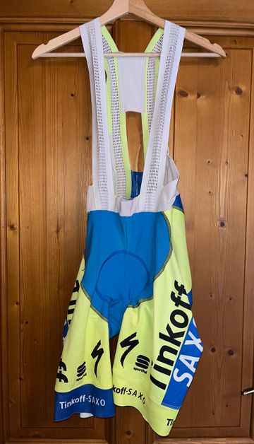 Sportful Tinkoff-Saxo Cycling Bib Shorts Size M Cycling Clothing usato