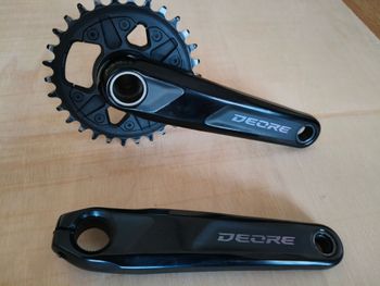 Shimano, M6120 165 mm 12 v