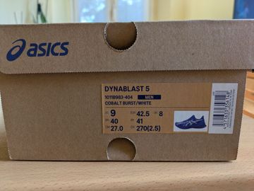 Asics Dynablast 5 2026 bike usato — immagine 6 di 6