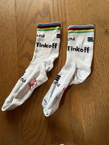 Sportful, Tinkoff-Saxo Cycling Socks Size M/L