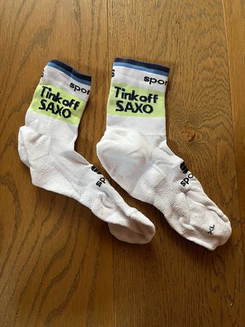 Sportful, Tinkoff-Saxo Cycling Socks Size M/L