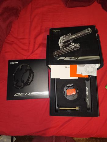 Magene, PES P515 Power Meter Set 165mm + Chainrings 52/36