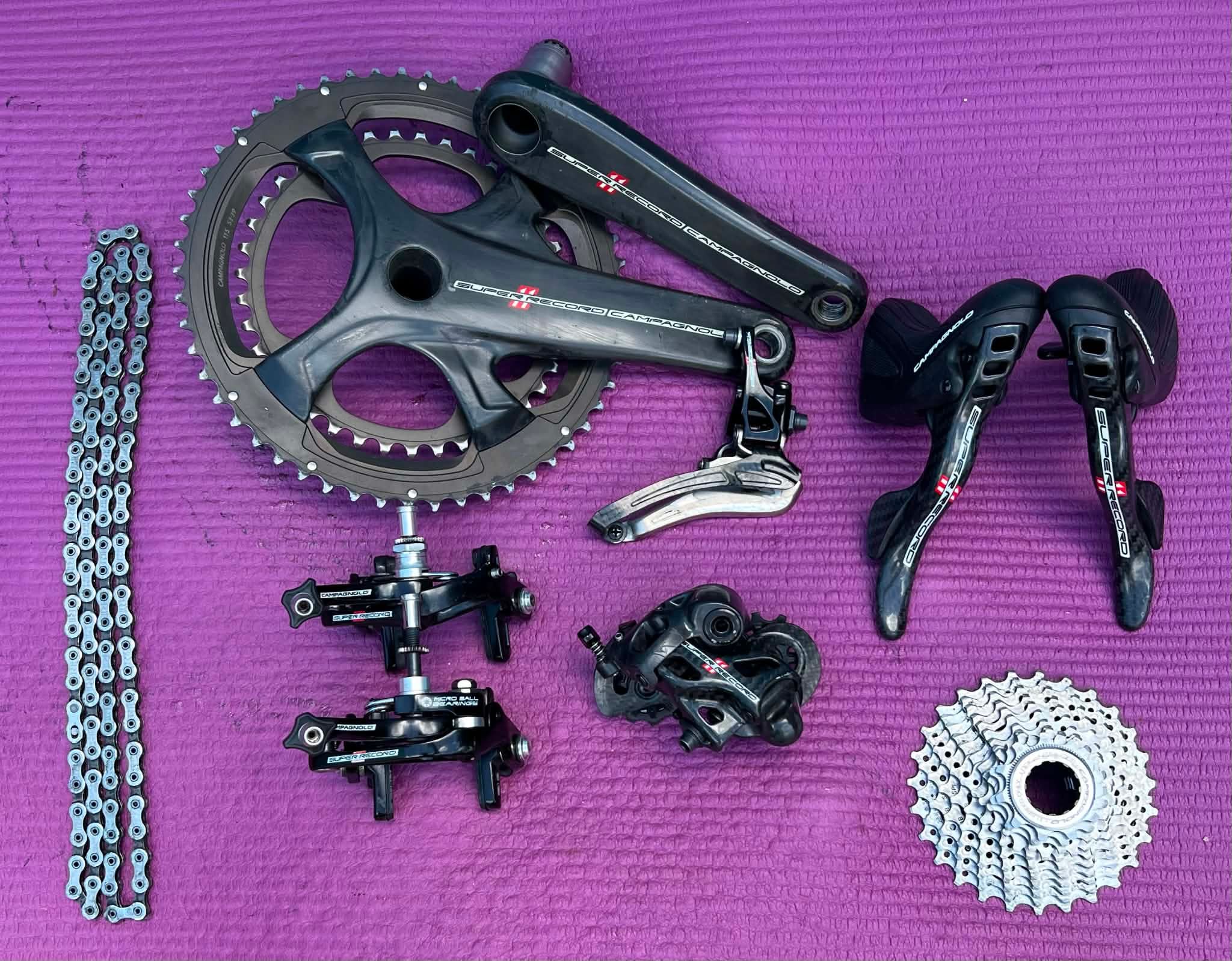 Campagnolo super record 11s カンパニョーロ スーパーレコード エルゴ 
