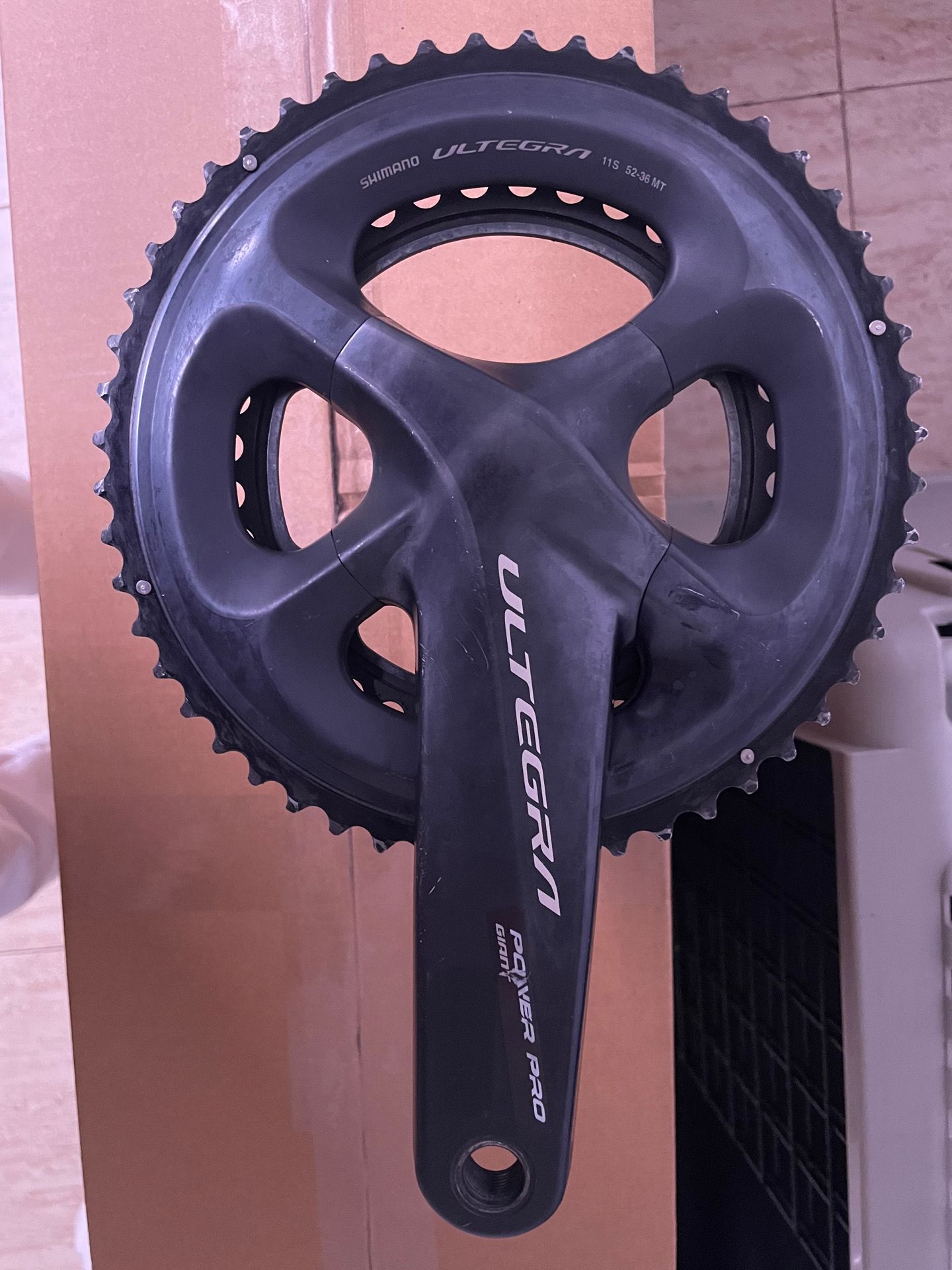 Giant power pro r8000 52-36 170 パワーメーター 新宿都庁前店 パワーメーターのお取り付け GIANT POWER PRO (ULTEGRA