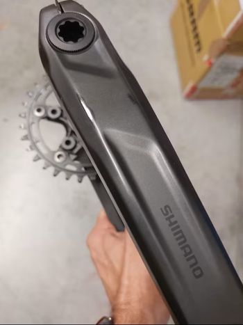 Used Shimano Deore FC-MT512-1 55mm CL 175mm 32t bike — image 5 of 7