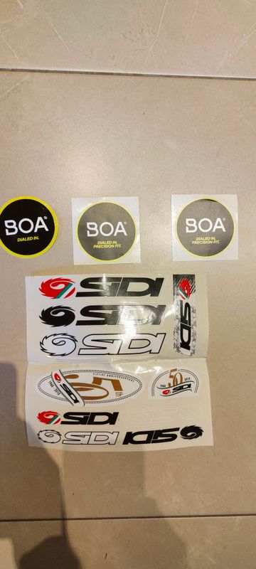 Used Sidi Kit 13 Adesivi e BOA Tyres & Tubes