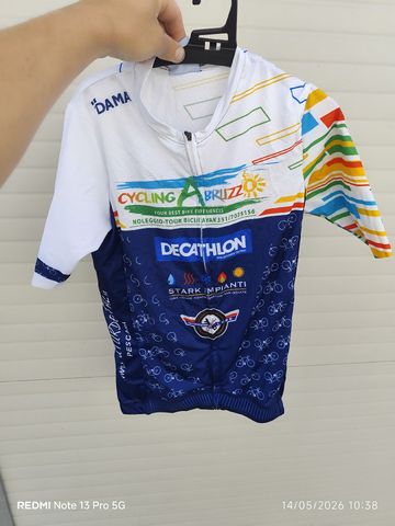Brugt Dama Maglia Bici Cycling Clothing