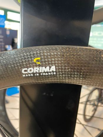 Used Corima MCC Evo Carbon 47mm Tubeless/Disc 2025 bike — image 14 of 18