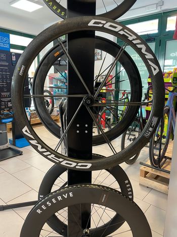 Used Corima MCC Evo Carbon 47mm Tubeless/Disc 2025 bike